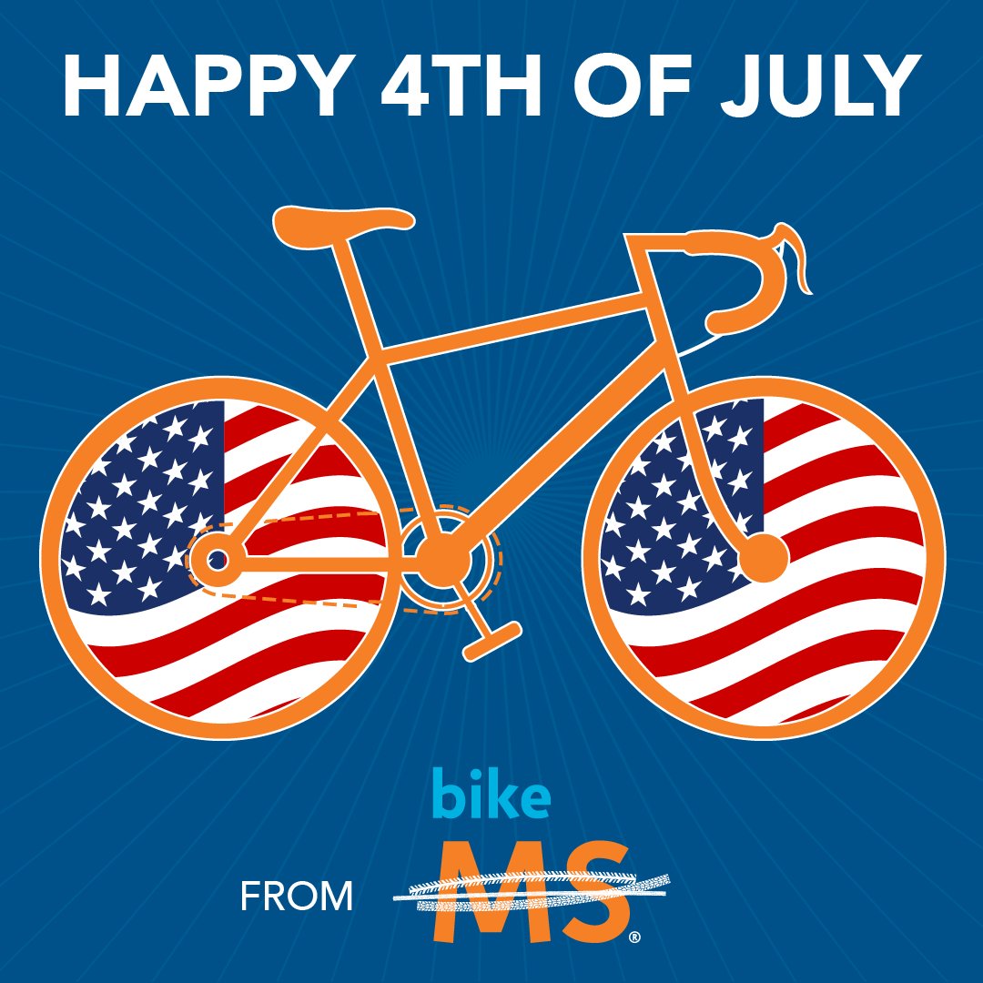 Happy 4th of July from Bike MS!

#bikeMS #4thofJuly #cyclinglife