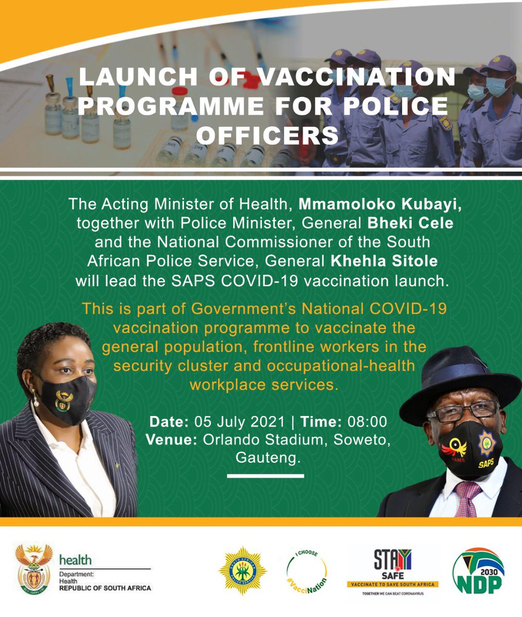 National Department of Health tweet media