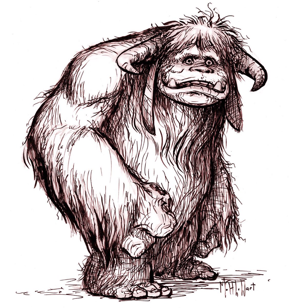 matthewart's tweet photo. Happy 35th anniversary labyrinth!
.
Didymus:
Sir Ludo, canst thou summon up the very rocks?
.
Ludo:
Sure. Rocks friends.
#matthewart #kidlitart #kidlitart #kidlitillustration #muppets #youhavenopoweroverme #jimhenson #labyrinthtattoo #jimhensonlabyrinth #ludo #labyrinth https://t.co/JA1VW7qfE4