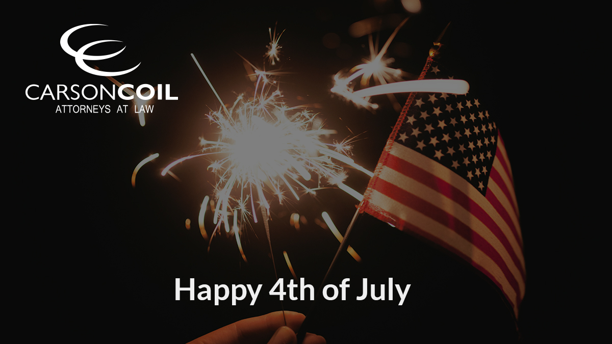 CarsonCoilPC's tweet photo. Happy #FourthofJuly  from everyone at Carson &amp; Coil. https://t.co/pPer5NMQNd