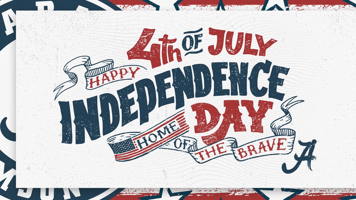 AlabamaTrack's tweet photo. Have a Safe and Happy 4th! 

🇺🇸🎇#RollTide https://t.co/0BXz6Fa26m