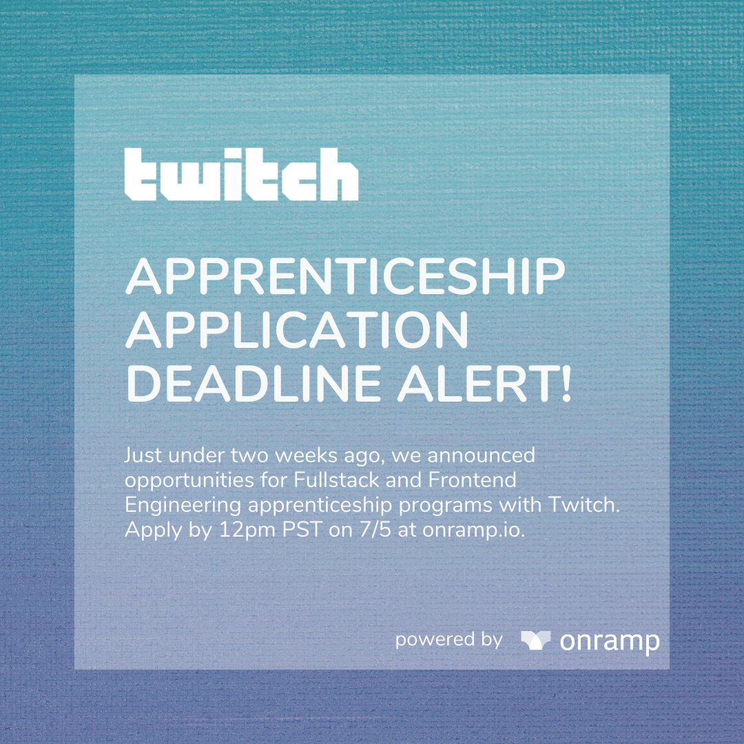 Onramp tweet media