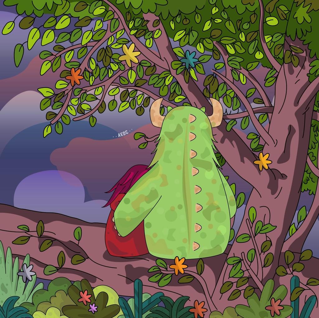 AdrianaEDC's tweet image. Perdí la cuenta del tiempo que tardé en terminarlo (Y posiblemente deba mejorar muchísimo), pero amo lo que representa y su origen 🥰

The monster and me