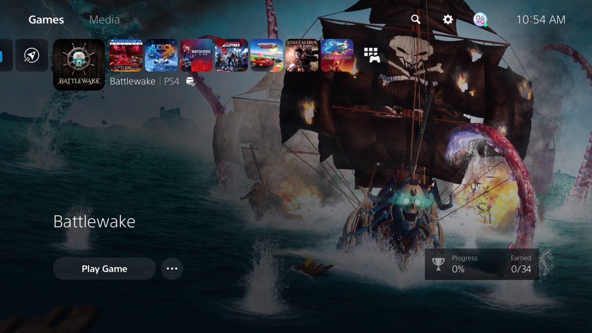 ChrisHarte7's tweet photo. #PS5Share, #Battlewake had to ride the seas with my own pirate ship in VR today!!! Blasting my own fireworks at sea today!! https://t.co/GSuCfXL136
