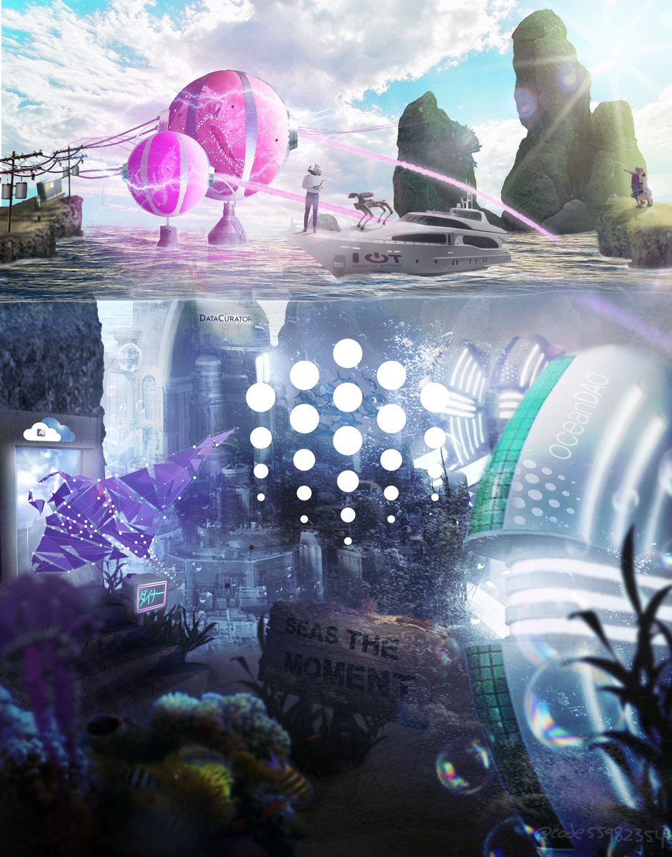 __c0d3's tweet photo. ‘Seas the Moment’ is a metaphorical depiction of the ocean protocol ecosystem. Ocean Dao is the economic machine providing sustainable energy in the form of community grants to the data curators of the IOT world.

#OceanBlindBoxes #BLESgetminted @blindboxes_io  @oceanprotocol https://t.co/BDSZXbK2WQ