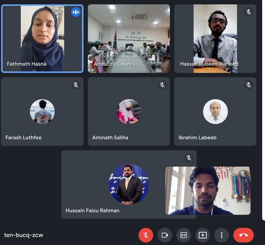 JCI Addu Executive Committee members of 2021 had an  introductory meeting with the newly elected Council members of Addu City. We look forward for the support of the city council as always in all our future initiatives in contributing towards the empowerment of youth &amp; community.