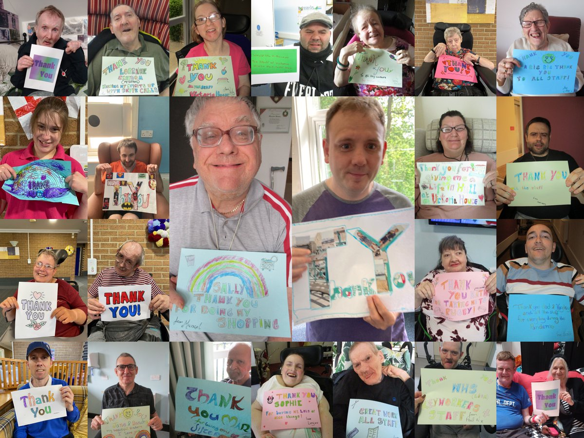 As today is #ThankYouDay, the people we support have a message they’d like to share with you all…thank you! Thanks to our staff, our families, our supporters, our donors, our keyworkers, and anyone else who has helped or shown kindness to the people we support over the past year