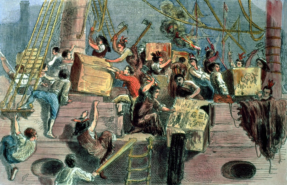 twerkuleez's tweet photo. Boston Tea Party: The original dunking booth https://t.co/31Do7XLqtH