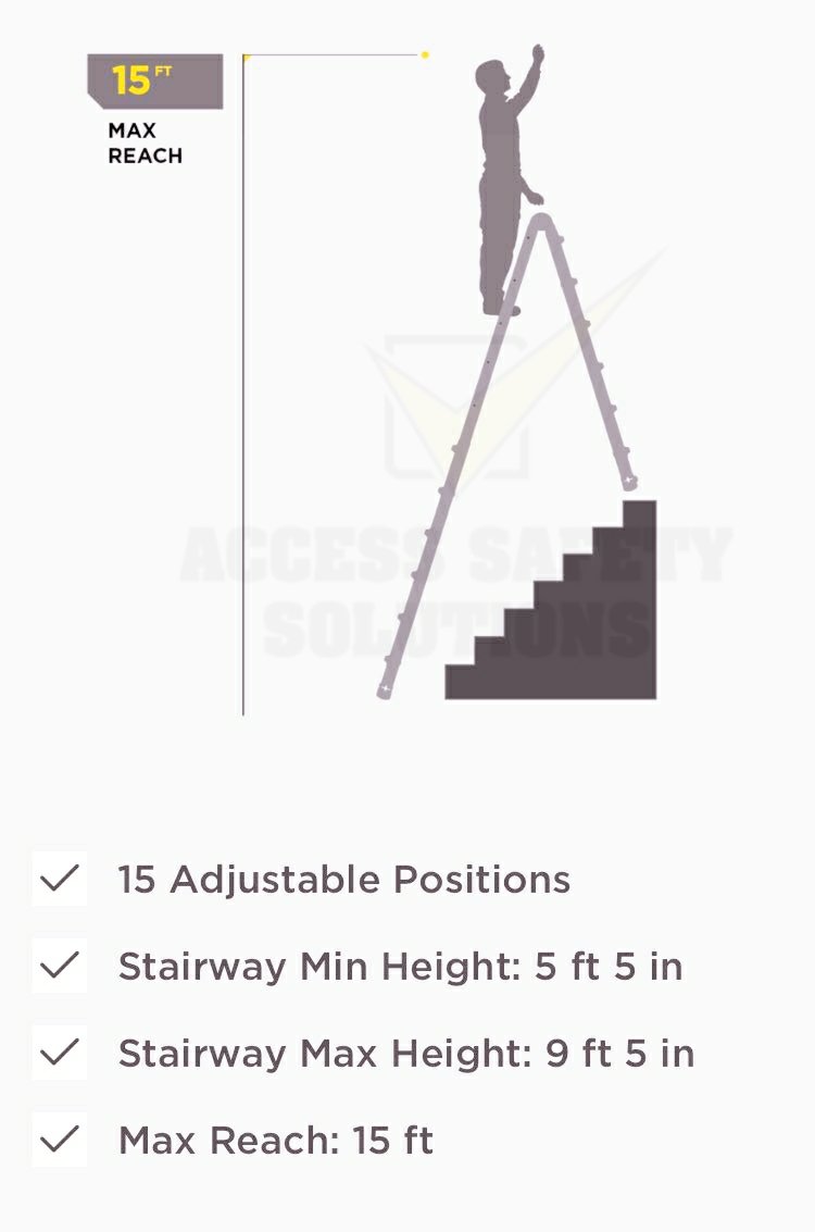 vaccess_safety's tweet photo. Successfully Erected Our #Customized Aluminium Stairway Velocity Ladder #MetroRail #HyderabadSite...
#VAccess Offers Safe & Efficient Solutions ...
Velocity Ladder as multiple uses of #A-frameLadder, #ExtensionLadder, #StaircaseLadder, 90-degree Ladder, or as a Scaffold System. https://t.co/Ii6tyryVBa