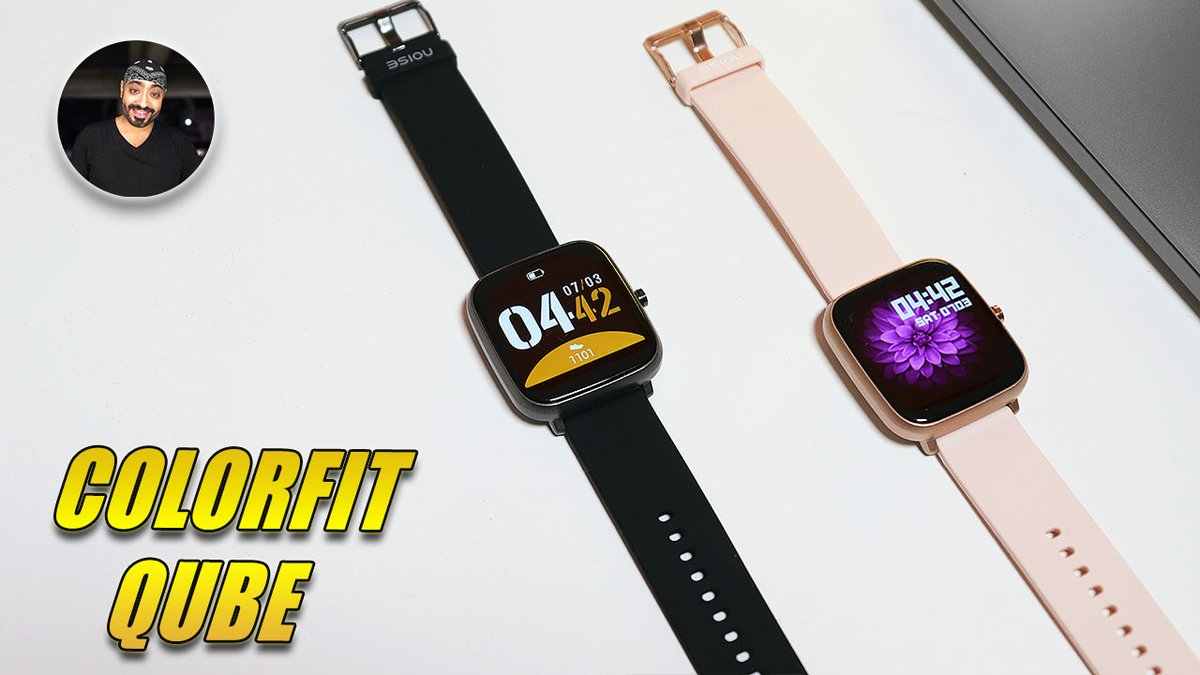 mrtechsingh's tweet photo. Looking for a budget smartwatch. Check this out. 
Noise Colorfit Qube for just Rs 2499. Watch the unboxing and Review https://t.co/vNf710fwgr

#noisemaker #qube #ColorFitQube #gonoise @gonoise https://t.co/zCaf9rlp5D