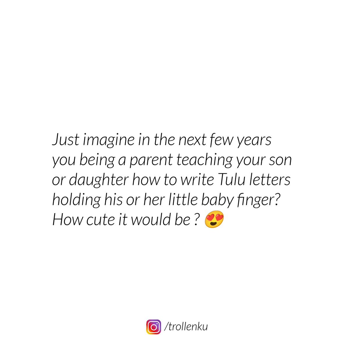 trollenku's tweet photo. Just think of it ❤️😍

#TuluTo8thSchedule https://t.co/ofL0XlRzdG