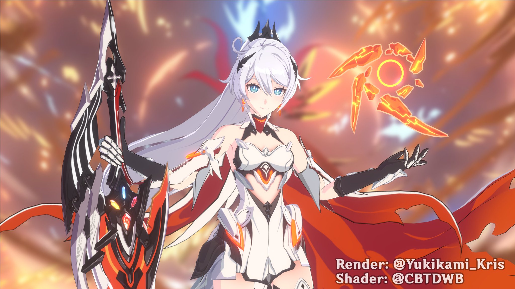 Herrscher of Flamescion, but not really. (AI generated image, Inspired by  u/-JustDrieder) : r/houkai3rd