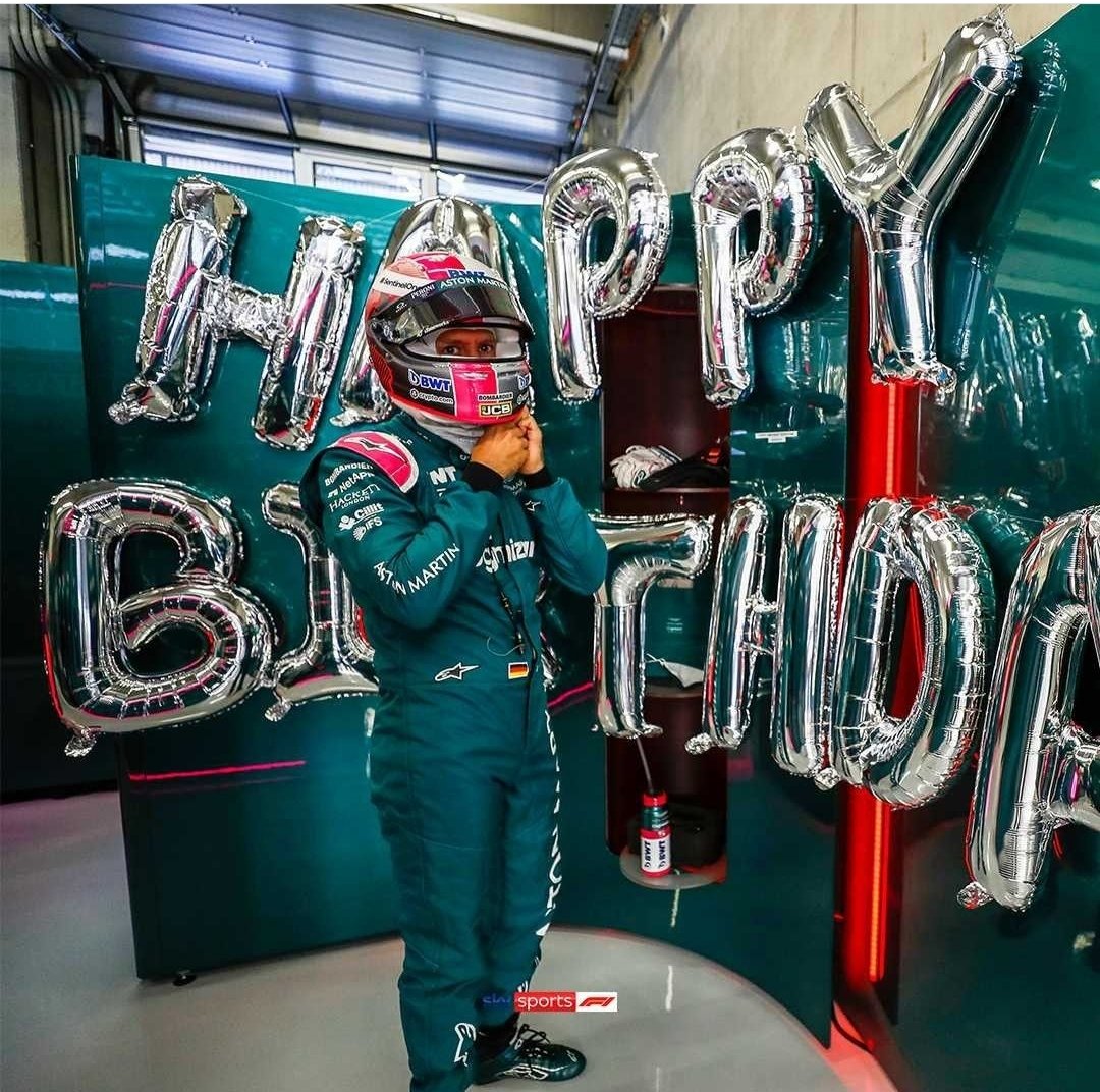 Happy Birthday, Sebastian Vettel.             