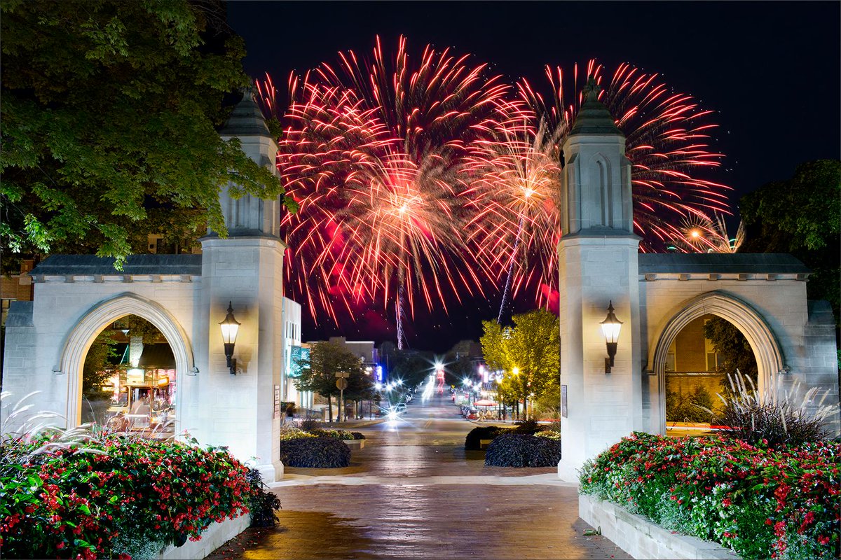IUBloomington's tweet image. Happy Independence Day, Hoosiers. 🔴⚪🔵
