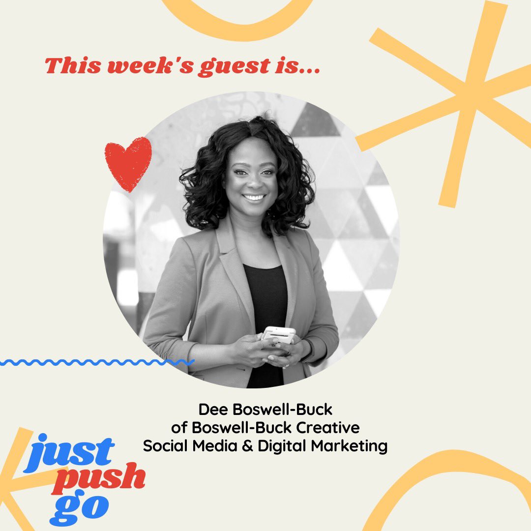 JustPushGoPodc1's tweet photo. Our latest #smallbusinesspodcast episode is live and it’s chock full in insights a d tips from the incredible @DeeBoswellBuck 
Find us on all major podcast platforms or click here for a shortcut :)

https://t.co/NdoPN6P7RR

#entrepreneurlife #WomeninBusiness #podcast https://t.co/1zcXPiKKxX