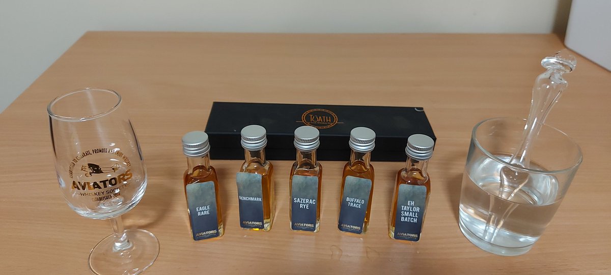 All set for the 4th July tasting with <a href="/AVR_Whiskey_SOC/">Aviators Whiskey Soc</a>