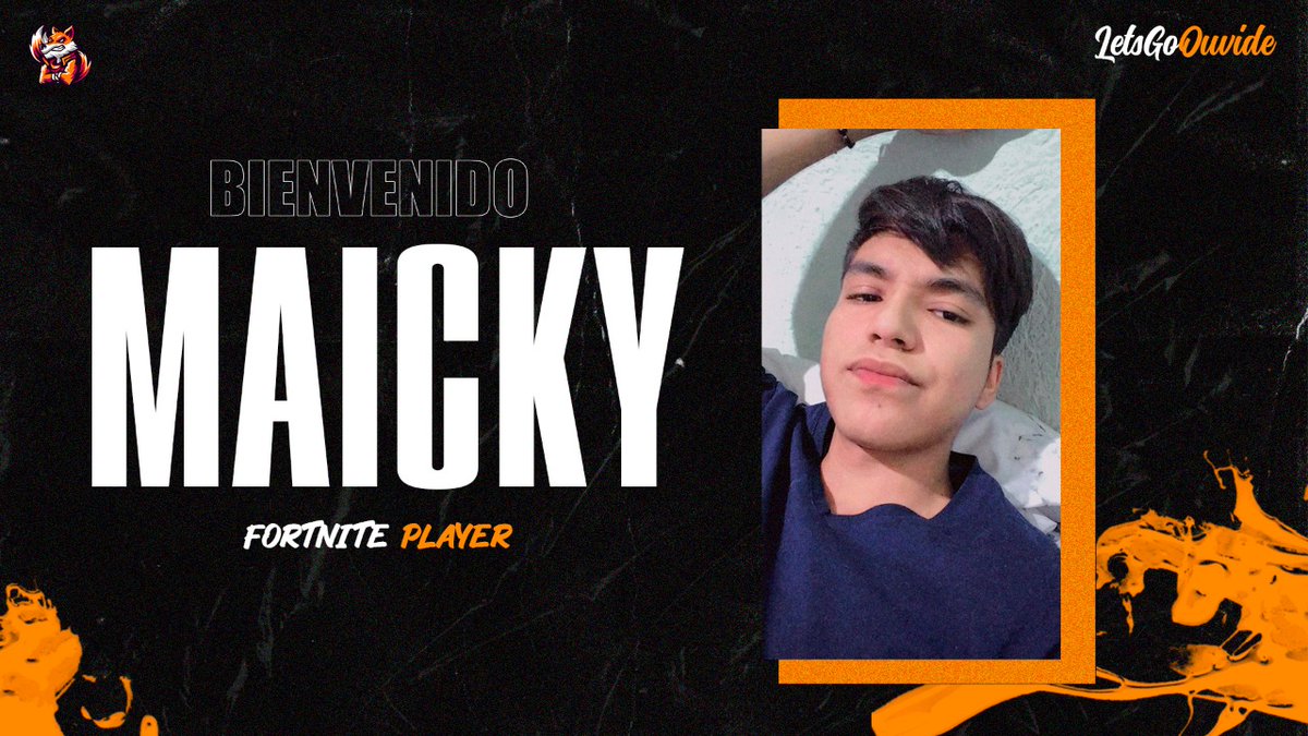 ¡Bienvenido Maicky!
 Nos pone muy contento el presentar a Maicky, un jugador bastante completo, capaz de alcanzar sus metas como lo ha hecho hasta ahora y seguira haciendo, y sin duda alguna nos hace muy feliz el saber que nos eligio como su familia.