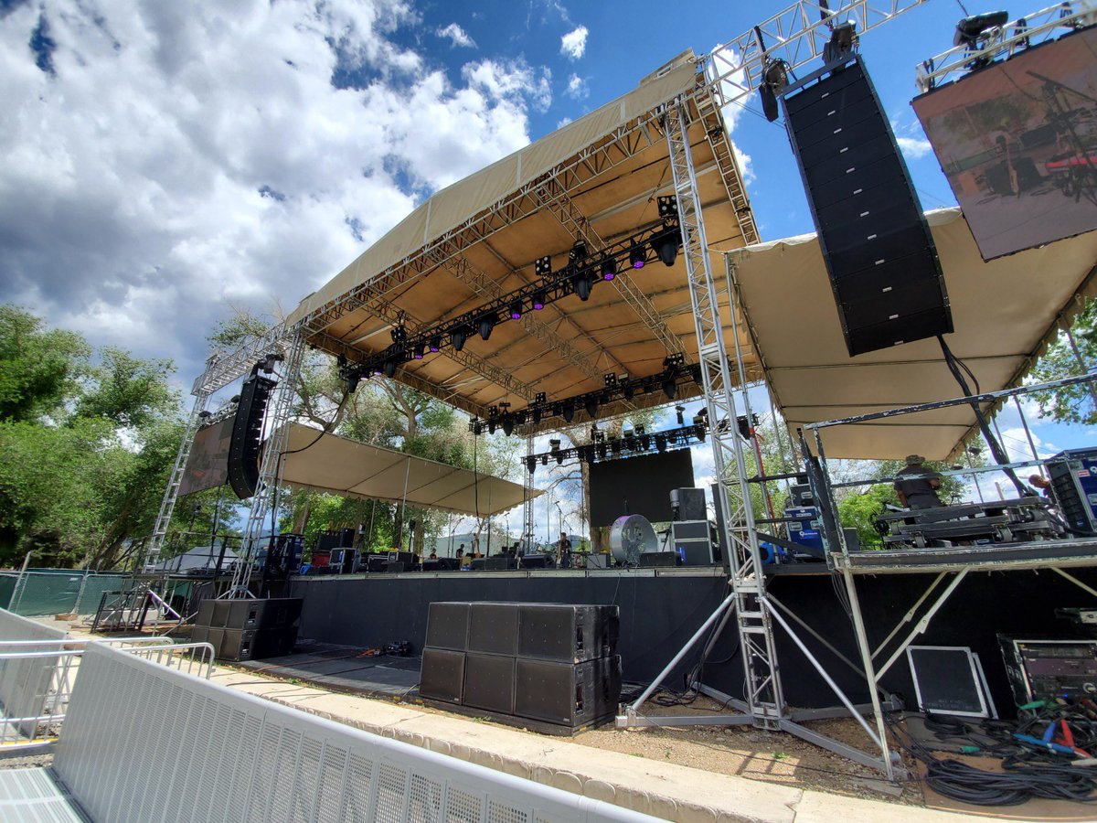 quickbeaminc's tweet photo. Happy July 4th! We are in Taos, New Mexico for @LosLobosBand with some @easternacoustic kf740s! 

#kf740 #eaw
#Quickbeam #Albuquerque #NM #NewMexico #labgruppen #plm20k44 #poweramp #concert #soundengineer #livesound  #prosound  #abq #linearray #taos #taosnewmexico #loslobos https://t.co/RDh626GCEr
