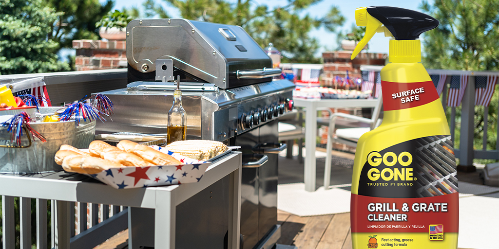 GooGoneBrand's tweet image. Ring in the Fourth of July with our Goo Gone Grill &amp;amp; Grate Cleaner. #HappyIndependenceDay #GooGone