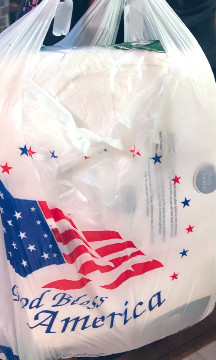 4th of July ❤️🤍💙 if this isn’t American I don’t know wha is! A bag a toilet paper talking about gob.