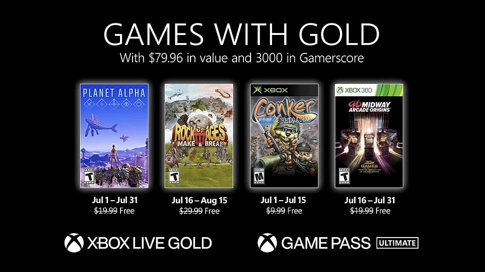 BRUSHONE360's tweet photo. #Free #Games of July on #Xbox #Xbox360 #XboxOne #XboxOneX #XboxOneS #XboxSeriesX #XboxSeriesS #XboxSeries #XBL #XboxLive #XboxNetwork #ItsAllInTheGame #FreeGames #TheBestPlaceToPlay #PowerYourDreams https://t.co/WPXvfNDHOJ