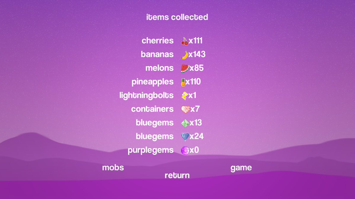 flapbox's tweet photo. Been working on a statistics section for the next patch ๐๐น๏ธ #DeltaLight #IndieGameDev #indie #indiegame https://t.co/nRDIEN390t