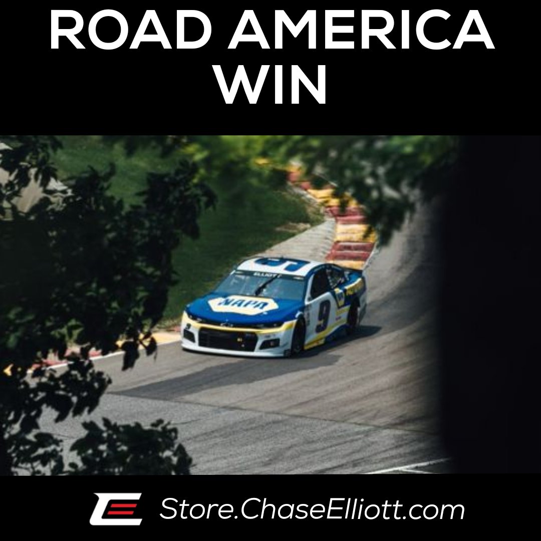 CElliottStore's tweet photo. ROAD AMERICA WINNER!!! HAPPY 4TH 🇺🇸!
👕🧢🏎➡️https://t.co/S6vOnMQOac
#di9 | #ChaseElliott | #RoadAmerica | #RoadCourse | #RoadCourseKing | #4thJuly | #NASCAR https://t.co/Qi9XyRefu2