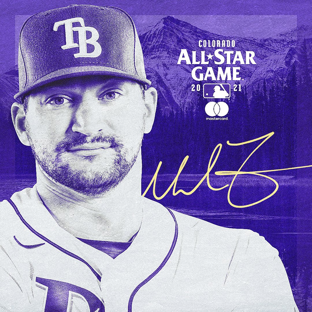 Congrats to Mike Zunino on his first @MLB #AllStarGame selection! #RaysUp
