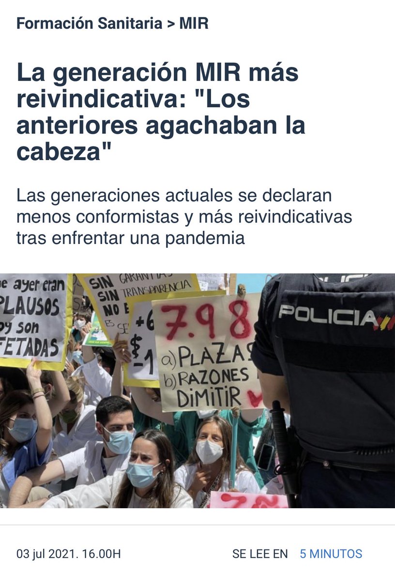 maye435_'s tweet photo. Tarde o temprano tendría que llegar la generación que pondría patas arriba el sistema y se rebelara contra el maltrato a la profesión. Pues parece que ya está aquí @CESM_CV @tki_ojo @DrMiguelLazaro @AsociacionMIRe @DoctorSITHo @cesm_sindicatos @TomasToranzo1 @SheilajustoS https://t.co/QGqkYpgHBs