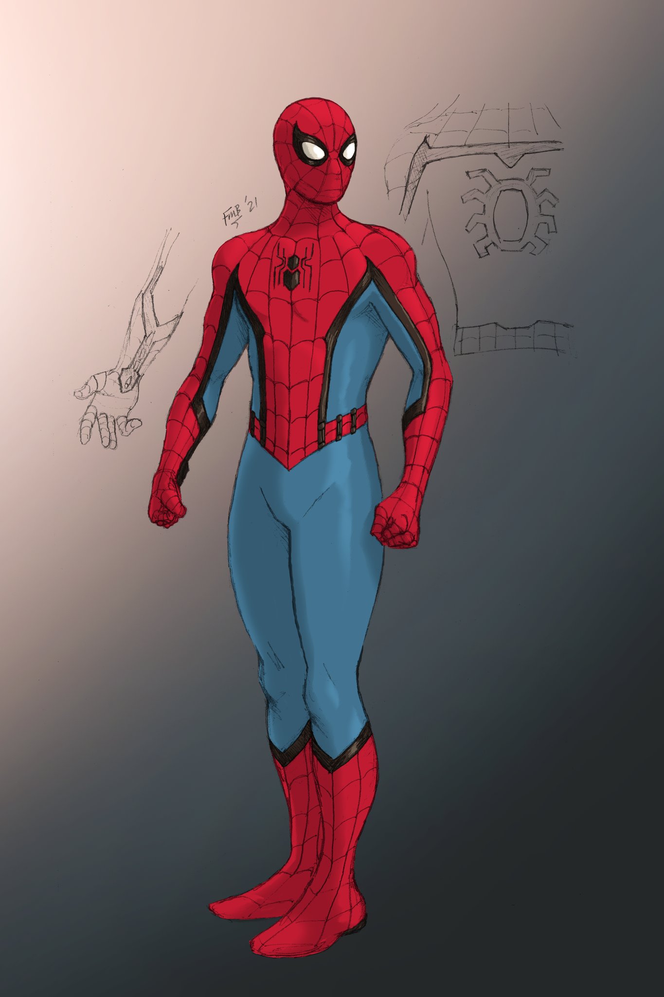 Spider Man Suit Design