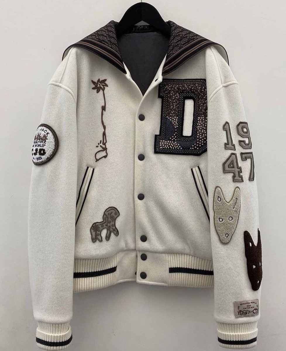Dior x Cactus Jack -Varsity Jackets 🤎