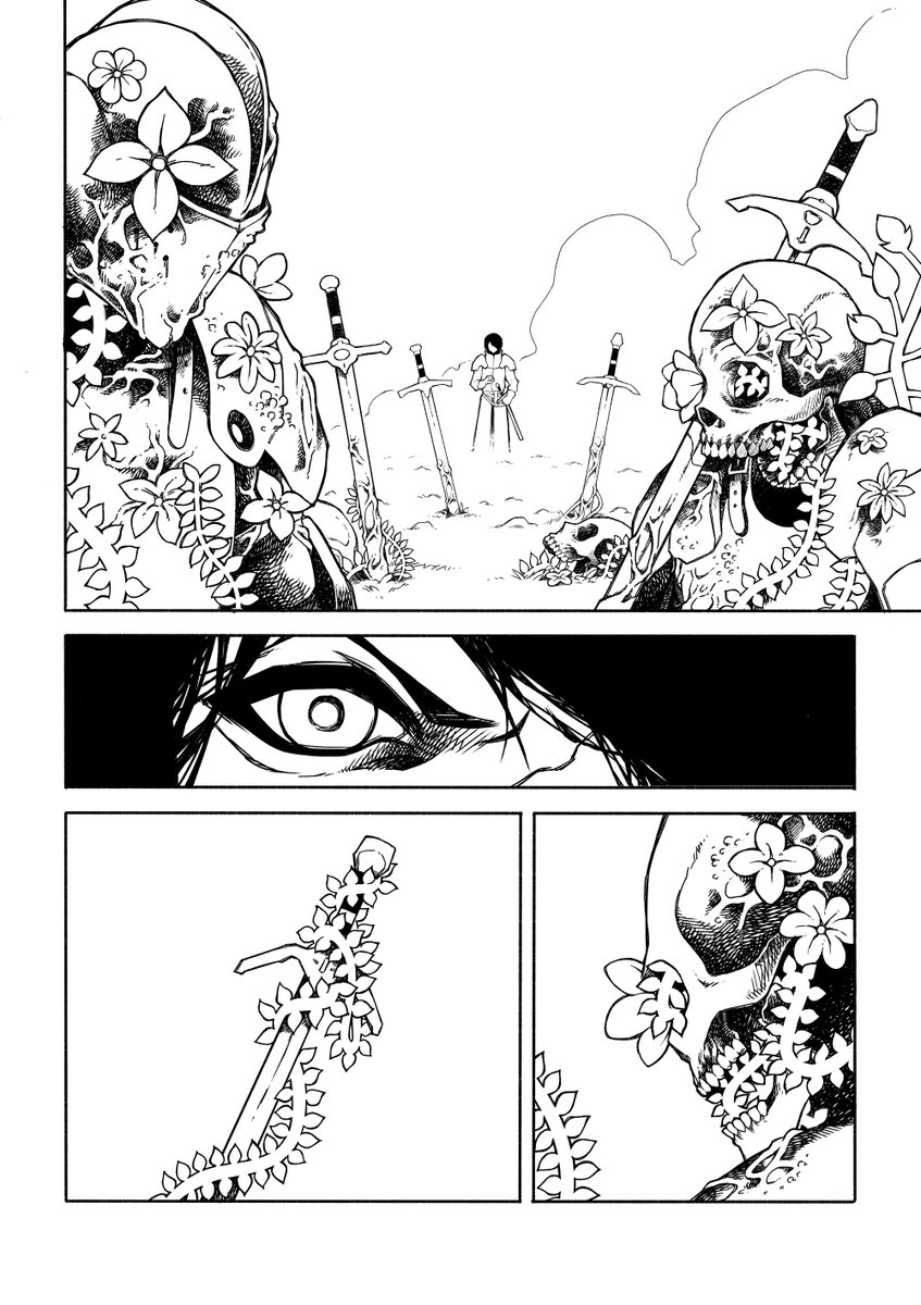 Throwback to this one shot that i tried to make a year ago for a contest, i ran out of time and felt a lot of it was rushed so i never finished it. it was a scifi x fantasy apocalypse one shot set in a space station where technology is misunderstood as magic.