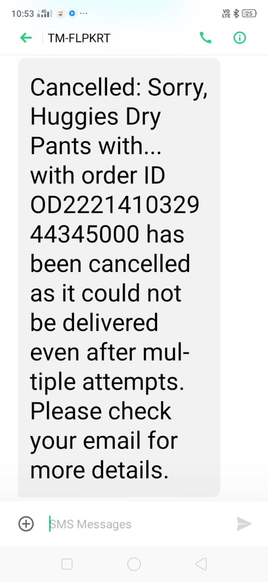 Manojbhattaraii's tweet photo. @Flipkart 
Even flipkart mark fake remarks.
I called them ( Ecom Express) first time they reply they will deliver on very next day, and again next day I called reply was they are unable to find my product. Then how it become multiple attempt.
Waiting for you response ! https://t.co/ICztUG8pTD