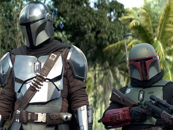 DiscussingFilm's tweet photo. Brendan Wayne says ‘THE BOOK OF BOBA FETT’ is much grittier than ‘THE MANDALORIAN’.

Robert Rodriguez described the series on-set as “all killer, no filler.”

(Source: https://t.co/zYLZ9znniL) https://t.co/1JyrLjqiOF
