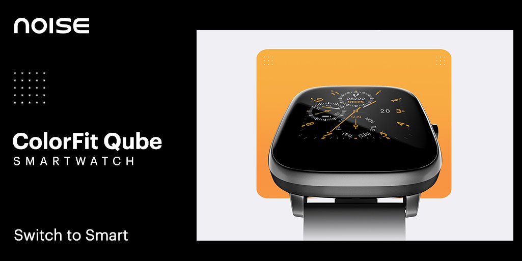 verityologist's tweet photo. Noise ColorFit Qube Launching Soon at ₹2,499.
#noise #NoiseColorfitCube #ColorFitQube https://t.co/EhGvaMfNcY