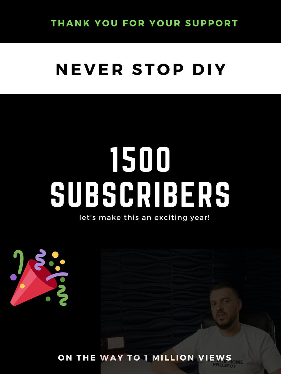 Thank you for 1500 subscribers on Youtube #YouTuber