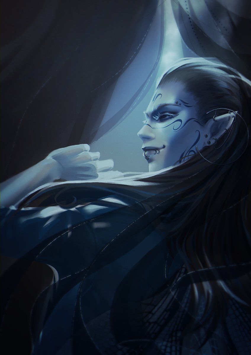 Ceruleanhawk_'s tweet photo. Mortal kings are ruling castles.
Welcome to my world of fun.
Liars settle into sockets,
Flip the switch and watch them run
----
Socothbenoth the Silken Sin.
#socothbenoth #PathfinderWrathOfTheRighteous #wrath_of_art #incubus #wrath_of_art https://t.co/Oz7D5DXfh9