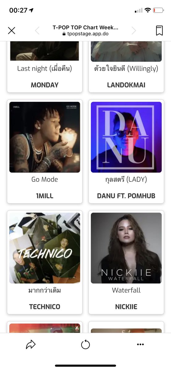 nickiieofficial's tweet photo. ทุกคน!!!!!!! ฝากโหวตเพลง “Waterfall” ของ NICKIIE บนชาร์ตของ #TPopTopChartWeek22 กันนะคะ ฝากโหวตกันเยอะน้าาาาา ดีใจมากที่เพลงได้ขึ้นชาร์ตค่ะ ขอบคุณทุกคนล่วงหน้านะคะ 🙏🏻💕❤️😭😍
👉🏻 https://t.co/PQxmW0Joea
#NICKIIE #Waterfall #TPopStage #Workpoint23 https://t.co/zp1igwP2bk