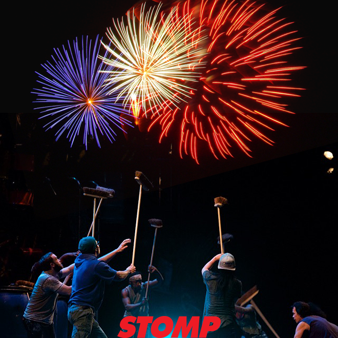 STOMPNYC's tweet photo. Make some noise while you celebrate this #4thofJuly💥 https://t.co/ZPKgIqGW0z