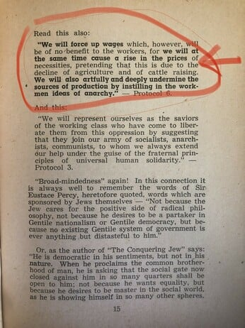 beefyfarmer's tweet photo. This is a print book, in my hand, written in the 30s. Read this, #GabFam. Read this.
Word for f**king word, exactly what is happening today. Word for word. https://t.co/rxHkY9vmVu
