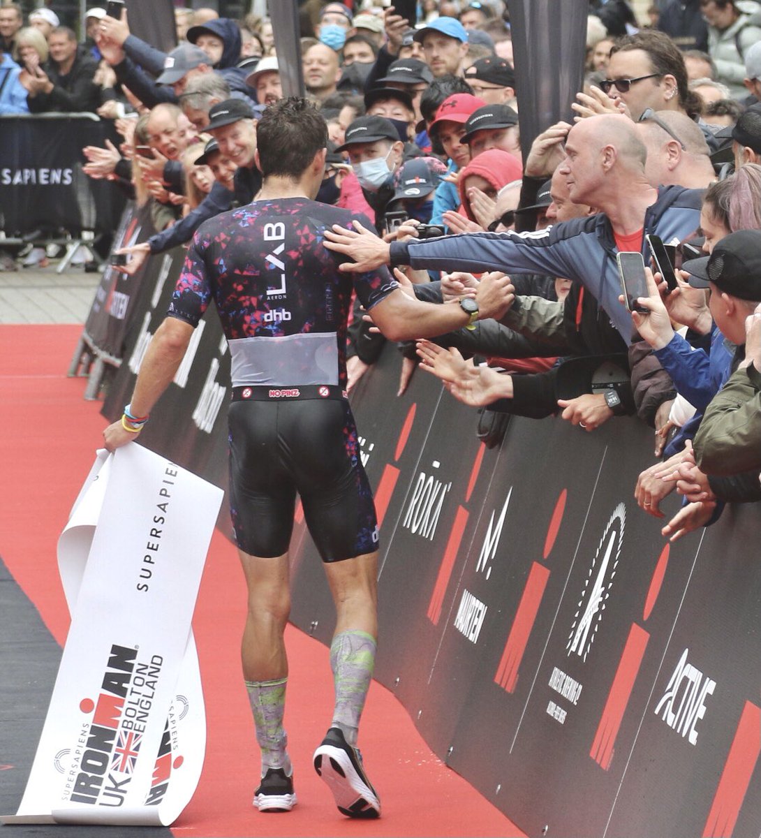 DannyCrompton1's tweet photo. Great Day working with King Gojira @PhilTaylorARPS Congrats to the winners of @IRONMANtri 2021 @TheBoltonNews @burytimes Thanks to @DanHopkinsBN https://t.co/yaCkOtPQx2