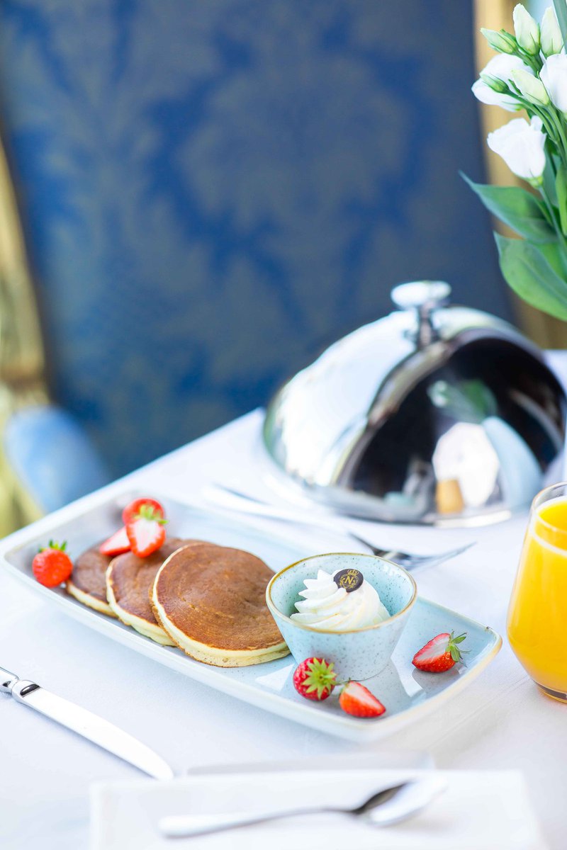 NegrescoHotel's tweet photo. Hungry for some pancakes when you wake up? There are some fine surprises in store on the room service menu.
#LeNegresco #Nice #NiceFrance #ExploreNiceCotedAzur #CoteDAzur #VisitFrance #PartezEnFrance https://t.co/4MjGVNqalA
