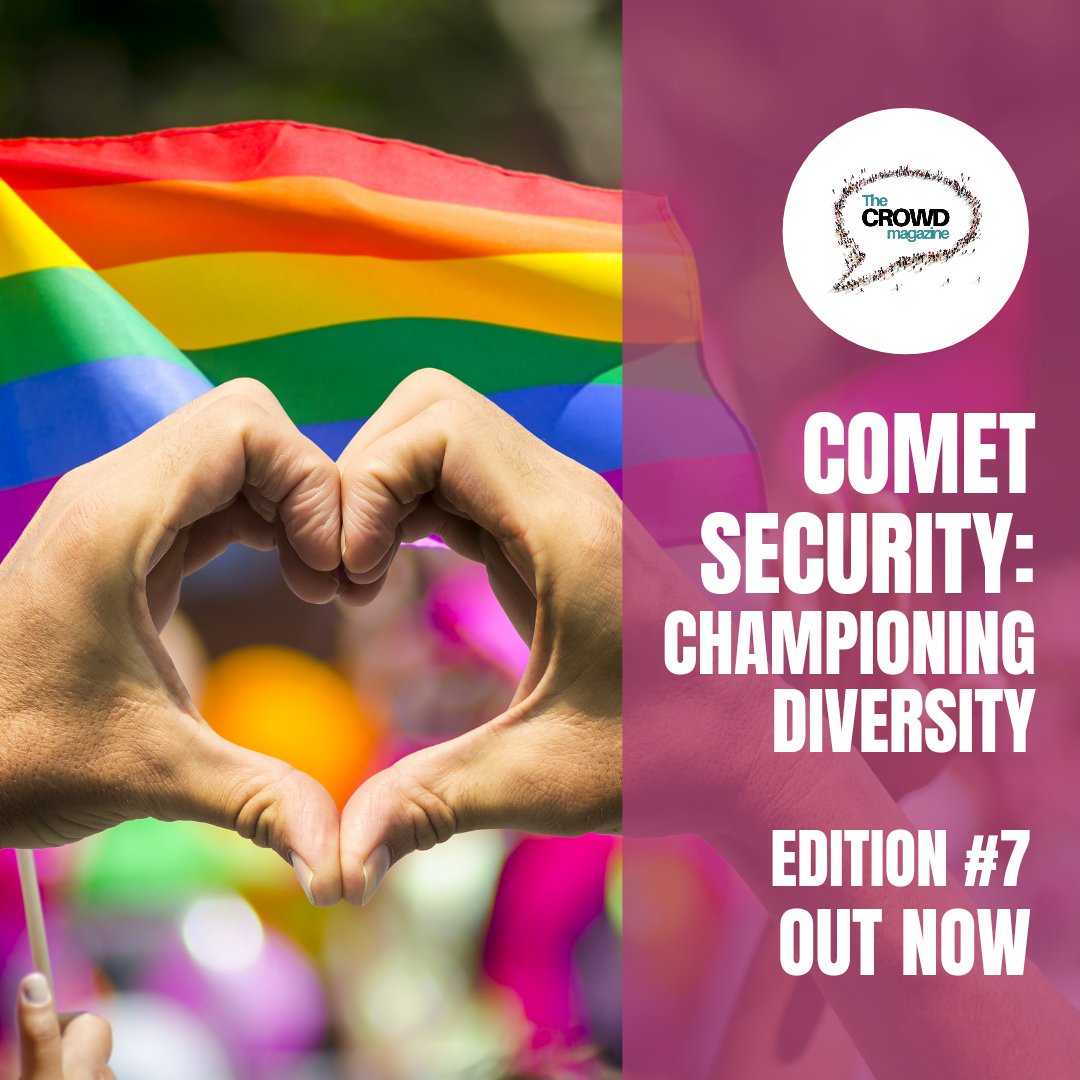 We were delighted to interview Comet Security in the latest edition of The Crowd 👏 

Read the full editorial in Edition #7 now 👉
thecrowdmagazine.co.uk/sign-up

#security #events #equality #diversityinclusion