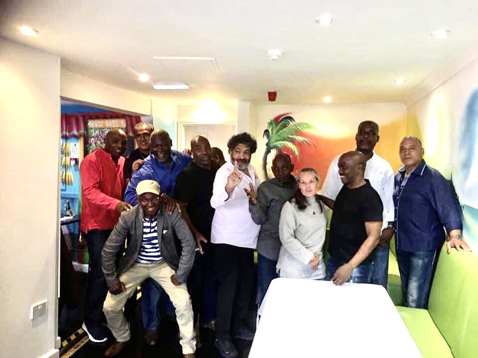 kashtheflash's tweet image. It was good catching up with some old school #martialarts family yesterday 👌 good food at #Devons Carrabean restaurant &amp;amp; great company 🥊