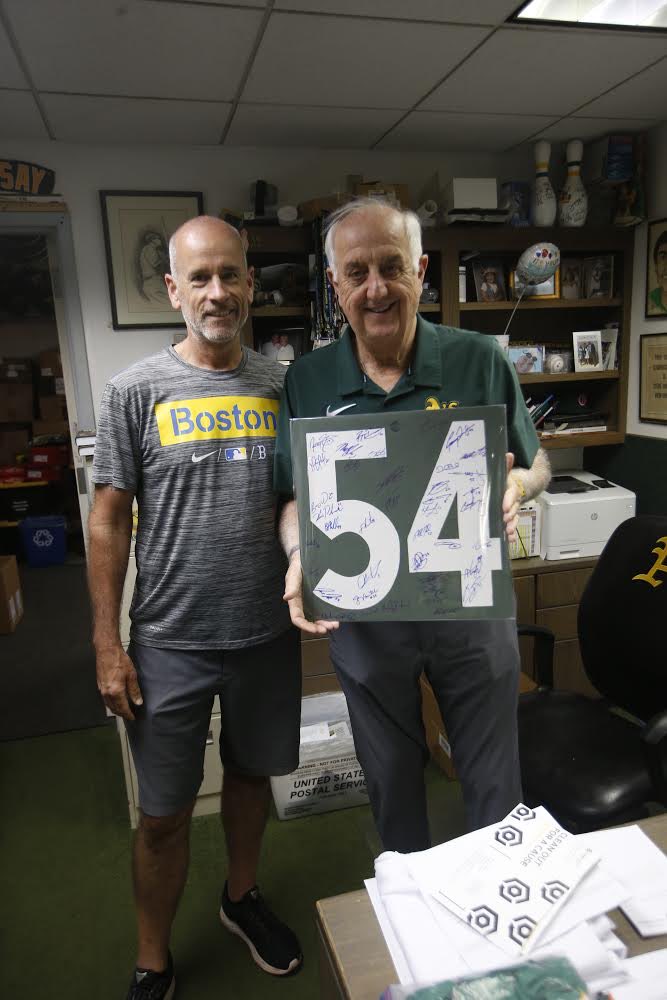 stevevuc's tweet image. A special gift from a classy Red Sox organization!  A piece of the Green Monster scoreboard autographed by the team with my # of years!  Thanks Tommy McLaughlin.                                        #redsoxclass #BoSoxfriends