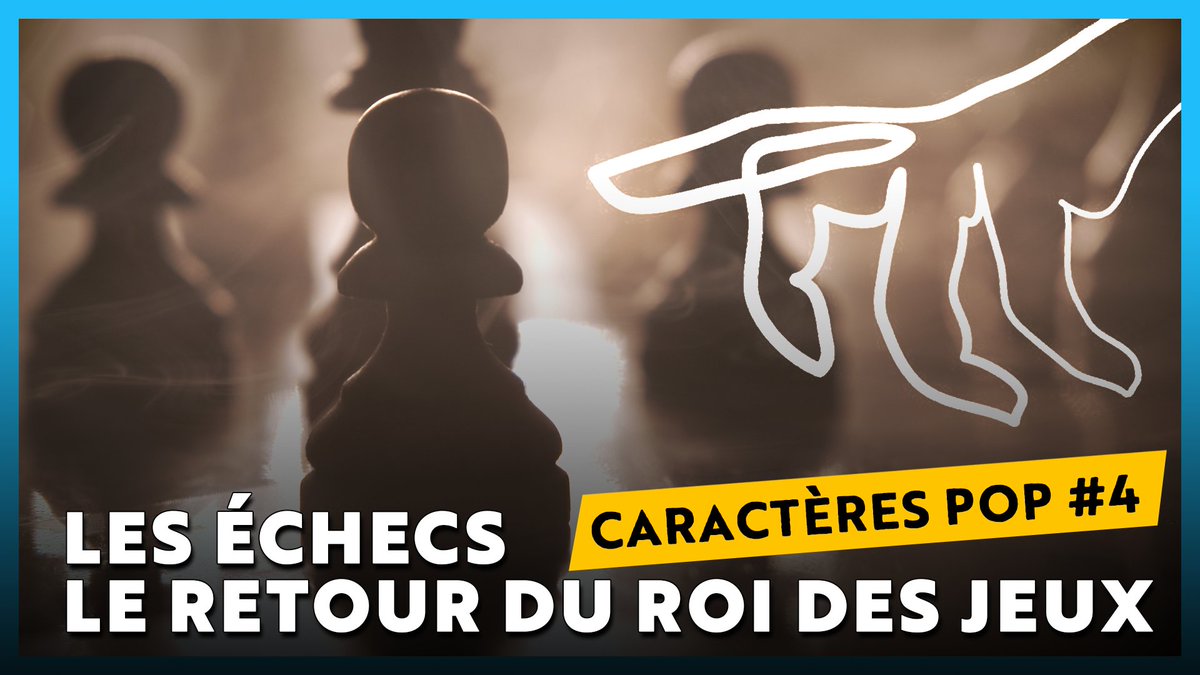 Caractères (@caracteresm) on Twitter photo ♟️Nouveau numéro de <a href="/CaracteresM/">Caractères</a> Pop, cette fois-ci, consacré aux #echecs!
👉 REGARDEZ DÈS MAINTENANT : youtube.com/watch?v=vSqjma…
😍Grand merci à <a href="/EloiRelange/">Eloi Relange</a>, président de la <a href="/ffechecs/">Fédération Française des Échecs</a>, <a href="/FressinetL/">Fressinet Laurent</a>, Conseiller de <a href="/MagnusCarlsen/">Magnus Carlsen</a> et <a href="/CedricBiscay/">Cedric Biscay</a>, auteur du manga #Blitz ♟️Nouveau numéro de <a href="/CaracteresM/">Caractères</a> Pop, cette fois-ci, consacré aux #echecs!
👉 REGARDEZ DÈS MAINTENANT : youtube.com/watch?v=vSqjma…
😍Grand merci à <a href="/EloiRelange/">Eloi Relange</a>, président de la <a href="/ffechecs/">Fédération Française des Échecs</a>, <a href="/FressinetL/">Fressinet Laurent</a>, Conseiller de <a href="/MagnusCarlsen/">Magnus Carlsen</a> et <a href="/CedricBiscay/">Cedric Biscay</a>, auteur du manga #Blitz