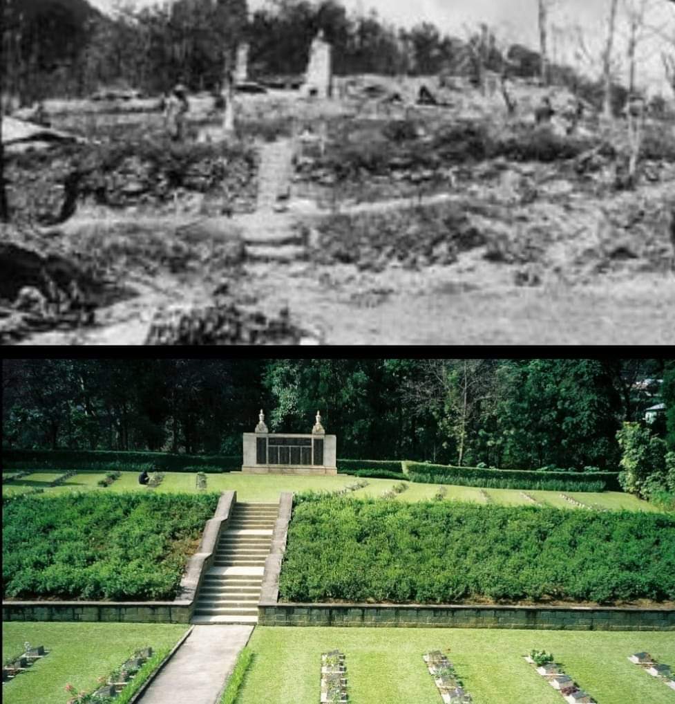 INagaland's tweet photo. Battle of the Tennis Court, Kohima
#nagaland
#warcemetry 
#incredibleNagaland 
#history https://t.co/rT2pGh0np2