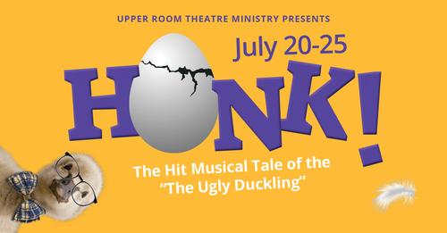 allsaintsva's tweet photo. Get your tickets now for Upper Room Theatre's live in-person performance of HONK! at All Saints Performing Arts Center (PAC), July 20-25. https://t.co/LcCfe0ahJZ https://t.co/r9mcL3VhMp