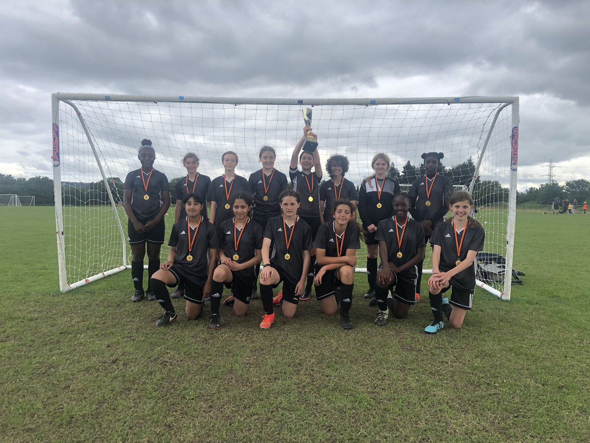 HaringeyGirlsAc's tweet photo. A great day out at the @fc_rayleigh tournament today. Our older girls just missed out in the final but well done to our U13s who took home the title!! Well done all girls! https://t.co/tHqcs5J5IY