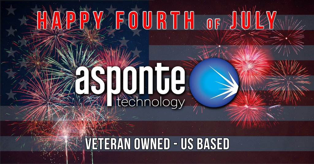 Asponte Technology (@asponte) on Twitter photo HAPPY 4th of JULY!
#godblessamerica #letfreedomring #usa #Freedom HAPPY 4th of JULY!
#godblessamerica #letfreedomring #usa #Freedom